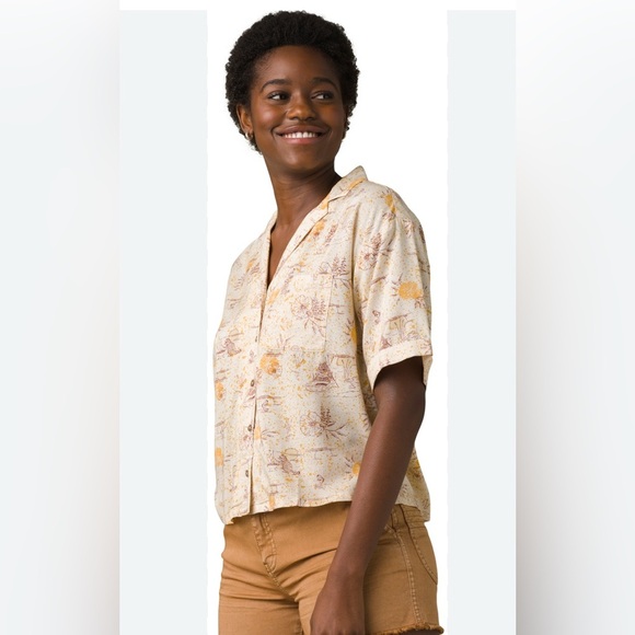 PRANA – Cropped Nature Shirt (Size S) - Picture 2 of 12